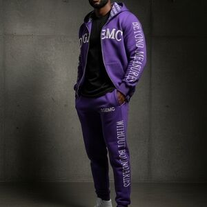 Purple Men's Joggers